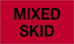 Tape Logic - 5" Long, Fluorescent Red Paper Shipping Label - For Multi-Use - Americas Industrial Supply