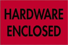 Tape Logic - 3" Long, Fluorescent Red Paper Shipping Label - For Multi-Use - Americas Industrial Supply