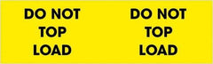 Tape Logic - 10" Long, Fluorescent Yellow Paper Shipping Label - For Multi-Use - Americas Industrial Supply