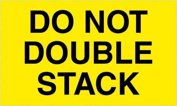 Tape Logic - 5" Long, Fluorescent Yellow Paper Shipping Label - For Multi-Use - Americas Industrial Supply