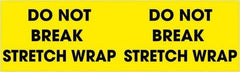 Tape Logic - 10" Long, Fluorescent Yellow Paper Shipping Label - For Multi-Use - Americas Industrial Supply