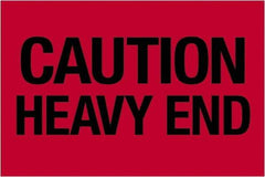 Tape Logic - 3" Long, Fluorescent Red Paper Shipping Label - For Multi-Use - Americas Industrial Supply