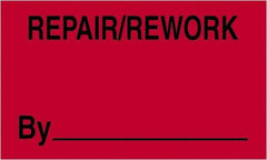 Tape Logic - 5" Long, Fluorescent Red Paper Shipping Label - For Multi-Use - Americas Industrial Supply