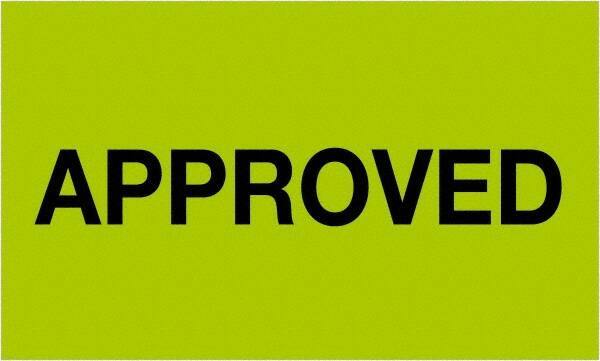 Tape Logic - 5" Long, Fluorescent Green Paper Shipping Label - For Multi-Use - Americas Industrial Supply