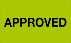 Tape Logic - 5" Long, Fluorescent Green Paper Shipping Label - For Multi-Use - Americas Industrial Supply