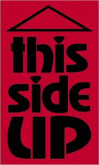 Tape Logic - 5" Long, Fluorescent Red Paper Shipping Label - For Multi-Use - Americas Industrial Supply