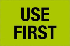 Tape Logic - 3" Long, Fluorescent Green Paper Inventory Labels - For Multi-Use - Americas Industrial Supply