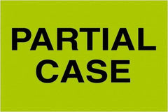 Tape Logic - 3" Long, Fluorescent Green Paper Shipping Label - For Multi-Use - Americas Industrial Supply