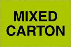 Tape Logic - 3" Long, Fluorescent Green Paper Shipping Label - For Multi-Use - Americas Industrial Supply