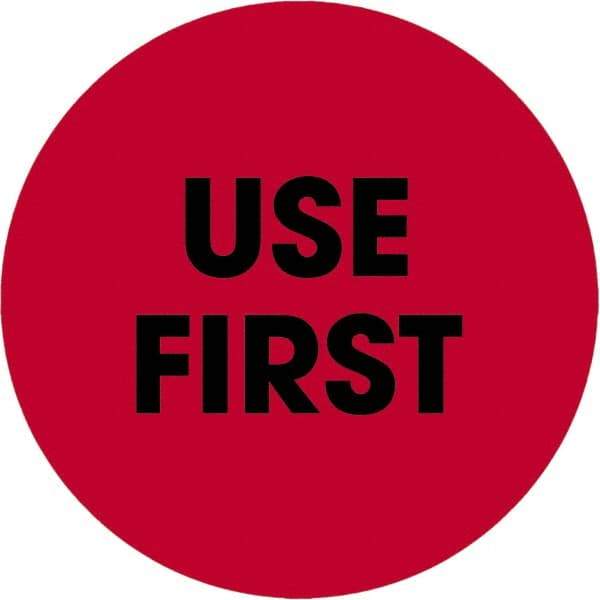 Tape Logic - 2" Long, Fluorescent Red Paper Inventory Labels - For Multi-Use - Americas Industrial Supply