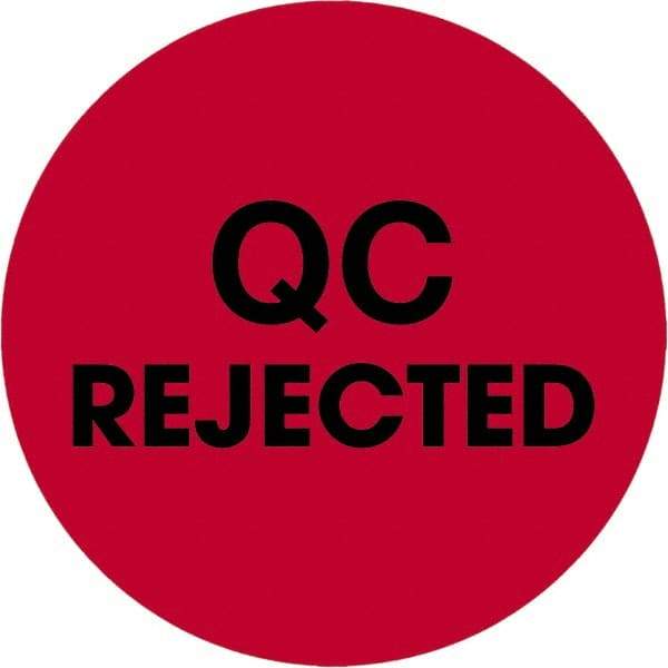 Tape Logic - 2" Long, Fluorescent Red Paper Inventory Labels - For Multi-Use - Americas Industrial Supply