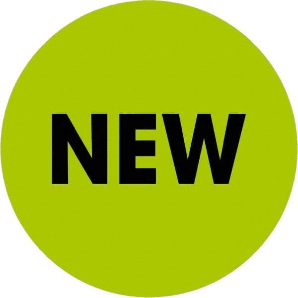 Tape Logic - 2" Long, Fluorescent Green Paper Inventory Labels - For Multi-Use - Americas Industrial Supply