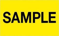 Tape Logic - 2" Long, Fluorescent Yellow Paper Shipping Label - For Multi-Use - Americas Industrial Supply