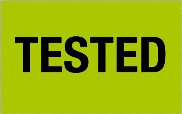 Tape Logic - 2" Long, Fluorescent Green Paper Shipping Label - For Multi-Use - Americas Industrial Supply