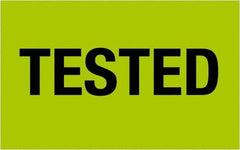 Tape Logic - 2" Long, Fluorescent Green Paper Shipping Label - For Multi-Use - Americas Industrial Supply