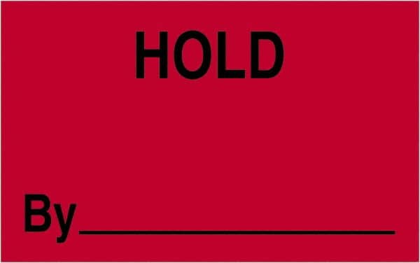 Tape Logic - 2" Long, Fluorescent Red Paper Shipping Label - For Multi-Use - Americas Industrial Supply