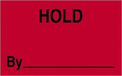 Tape Logic - 2" Long, Fluorescent Red Paper Shipping Label - For Multi-Use - Americas Industrial Supply