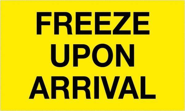 Tape Logic - 5" Long, Fluorescent Yellow Paper Shipping Label - For Multi-Use - Americas Industrial Supply