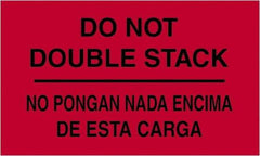 Tape Logic - 5" Long, Fluorescent Red Paper Shipping Label - For Multi-Use - Americas Industrial Supply