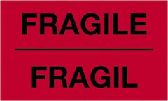 Tape Logic - 5" Long, Fluorescent Red Paper Shipping Label - For Multi-Use - Americas Industrial Supply