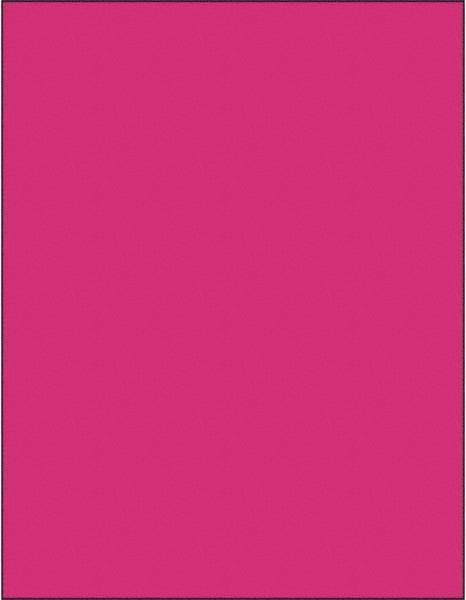 Tape Logic - 11" Long, Fluorescent Pink Paper Laser Label - For Laser Printers - Americas Industrial Supply