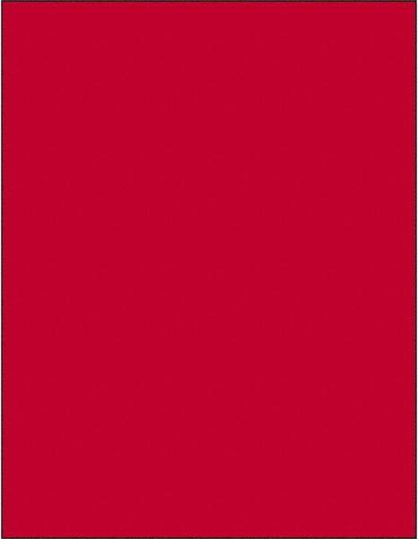 Tape Logic - 11" Long, Fluorescent Red Paper Laser Label - For Laser Printers - Americas Industrial Supply