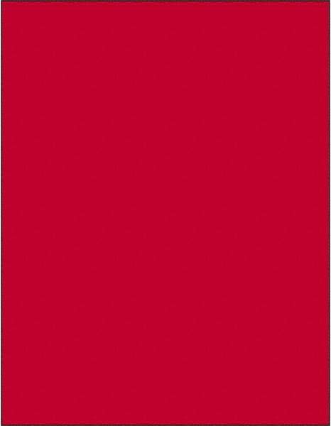 Tape Logic - 11" Long, Fluorescent Red Paper Laser Label - For Laser Printers - Americas Industrial Supply