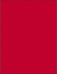 Tape Logic - 11" Long, Fluorescent Red Paper Laser Label - For Laser Printers - Americas Industrial Supply