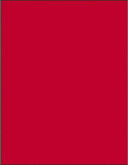 Tape Logic - 11" Long, Fluorescent Red Paper Laser Label - For Laser Printers - Americas Industrial Supply