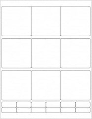 Tape Logic - 2-3/4" Long, Gloss White Paper Laser Label - For Laser Printers - Americas Industrial Supply