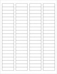 Tape Logic - 1-3/4" Long, White Polyester Laser Label - For Laser Printers - Americas Industrial Supply