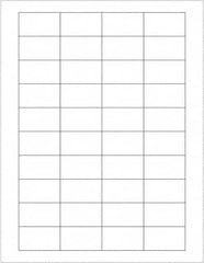 Tape Logic - 1-3/4" Long, White Paper Laser Label - For Laser Printers - Americas Industrial Supply