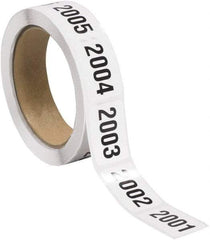 Tape Logic - 1-1/2" Long, Black/White Paper Inventory Labels - For Multi-Use - Americas Industrial Supply