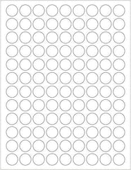 Tape Logic - 3/4" Long, White Paper Laser Label - For Laser Printers - Americas Industrial Supply