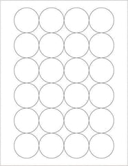 Tape Logic - 1.6" Wide x 1-21/32" Long, White Paper Laser Label - For Laser Printers - Americas Industrial Supply
