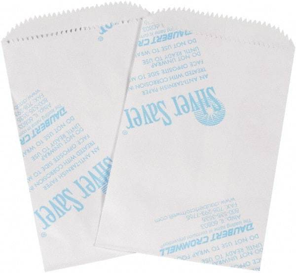 Made in USA - 6 x 8", Silver Saver Bags - White - Americas Industrial Supply