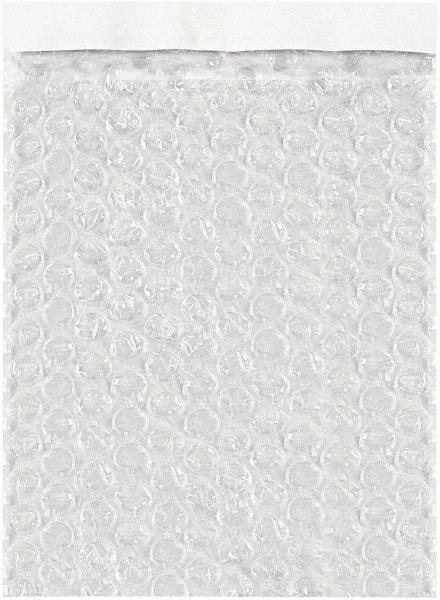 Made in USA - 3 x 5", Self-Seal Bubble Pouches - Clear - Americas Industrial Supply