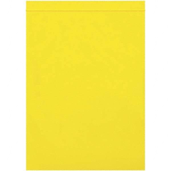 Value Collection - 9 x 12", 2 mil Reclosable Polybags - Yellow - Americas Industrial Supply