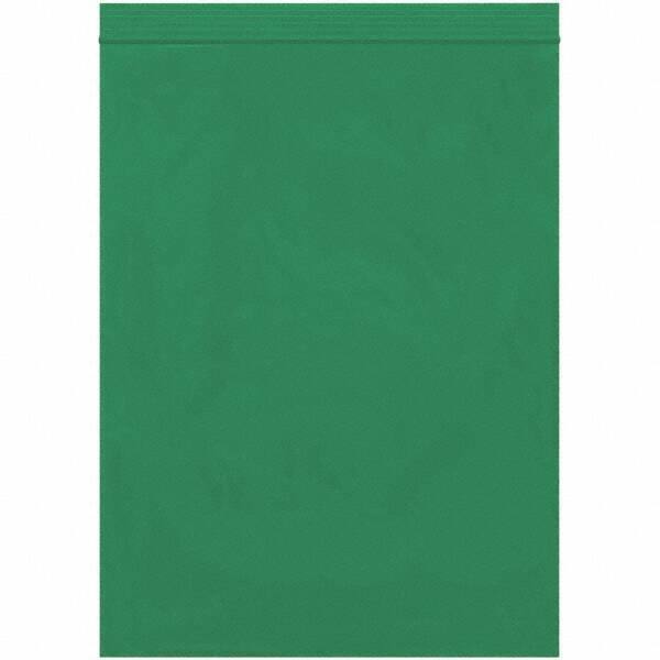 Value Collection - 9 x 12", 2 mil Reclosable Polybags - Green - Americas Industrial Supply