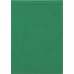 Value Collection - 9 x 12", 2 mil Reclosable Polybags - Green - Americas Industrial Supply