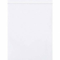 Value Collection - 8 x 10", 2 mil Reclosable Polybags - White - Americas Industrial Supply