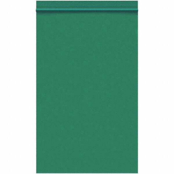 Value Collection - 5 x 8", 2 mil Reclosable Polybags - Green - Americas Industrial Supply