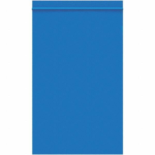 Value Collection - 5 x 8", 2 mil Reclosable Polybags - Blue - Americas Industrial Supply