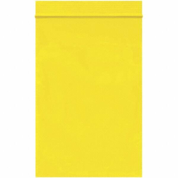 Value Collection - 4 x 6", 2 mil Reclosable Polybags - Yellow - Americas Industrial Supply