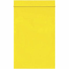 Value Collection - 4 x 6", 2 mil Reclosable Polybags - Yellow - Americas Industrial Supply