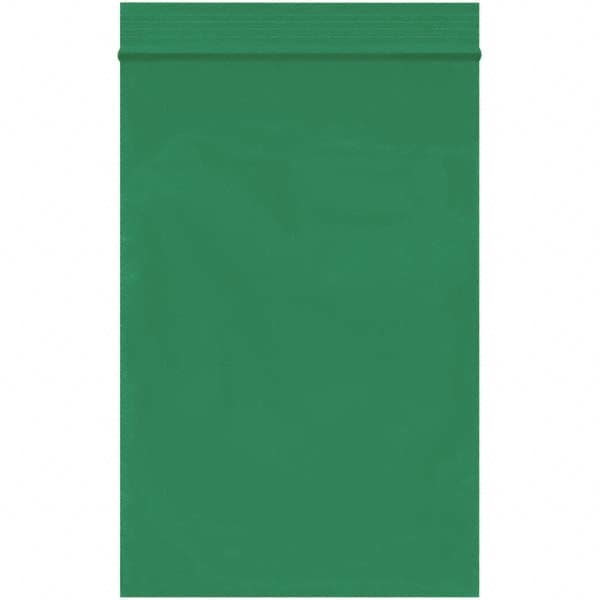 Value Collection - 4 x 6", 2 mil Reclosable Polybags - Green - Americas Industrial Supply