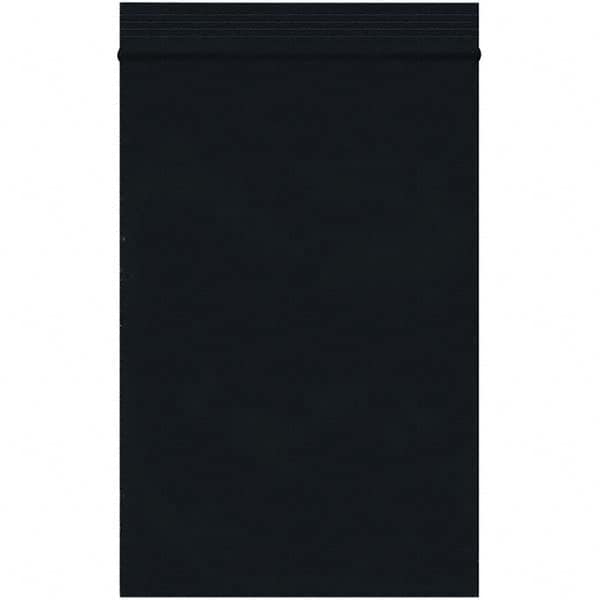 Value Collection - 4 x 6", 2 mil Reclosable Polybags - Black - Americas Industrial Supply