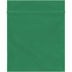 Value Collection - 3 x 3", 2 mil Reclosable Polybags - Green - Americas Industrial Supply