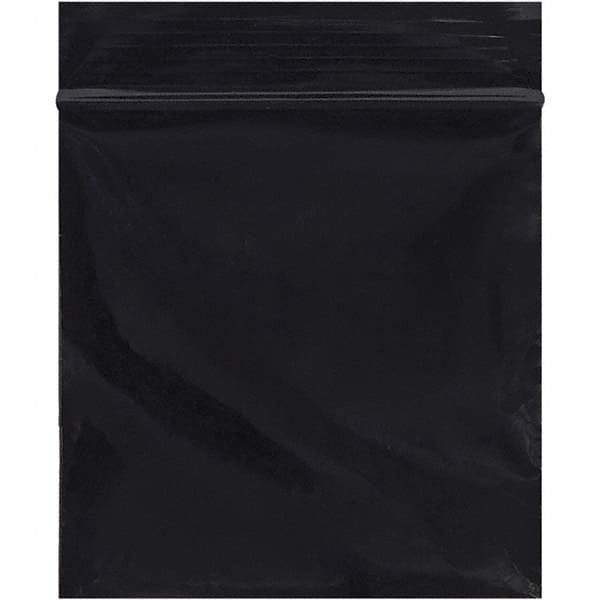Value Collection - 3 x 3", 2 mil Reclosable Polybags - Black - Americas Industrial Supply
