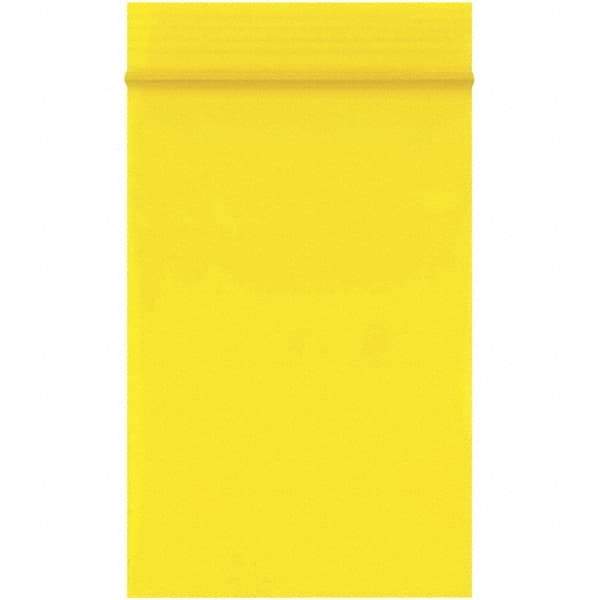 Value Collection - 2 x 3", 2 mil Reclosable Polybags - Yellow - Americas Industrial Supply